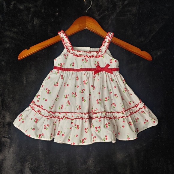 La Princess Dresses La Princess Cherry Ruffle Dress Poshmark